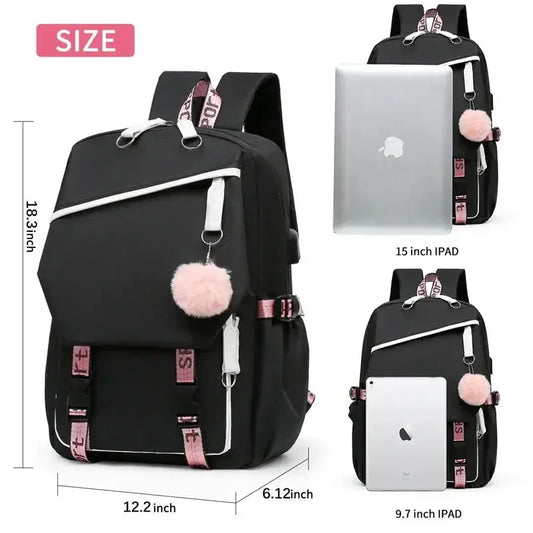 Anime Kpop Demon Hunters Backpack – Stylish &amp; Functional Schoolbags