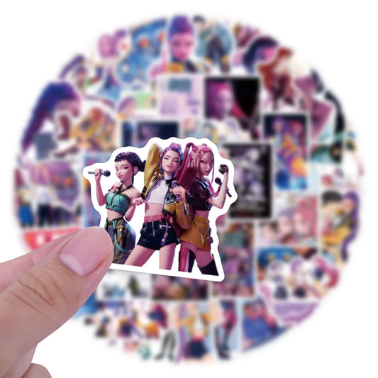 Add Fun and Flair with Kpop Demon Hunters Anime Stickers