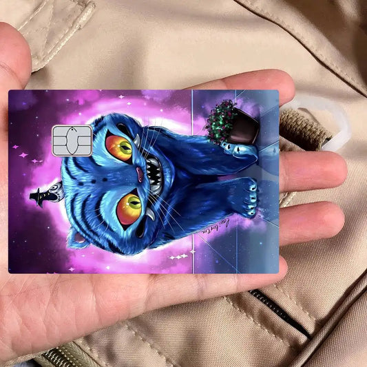 KPop Demon Hunters Tiger Matte Film Cover Skin Sticker for Cards