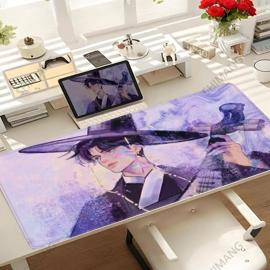 Anime KPOP Demon Hunters Jinu Mouse Pad – Extra Large for Gamers