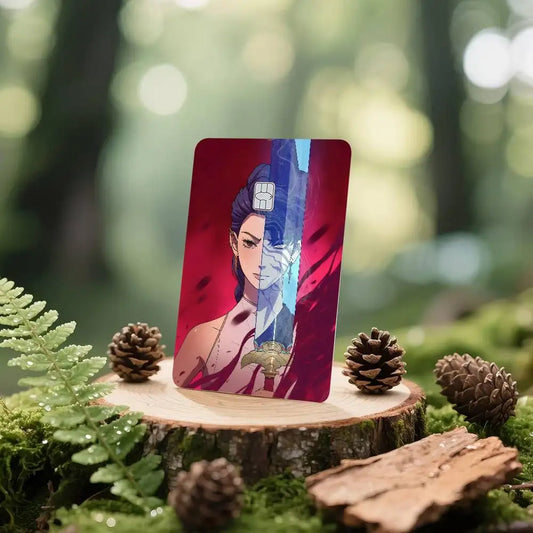 Demon Hunters Rumi Credit Card Skin Stickers – Stylish Protection for Your Cards