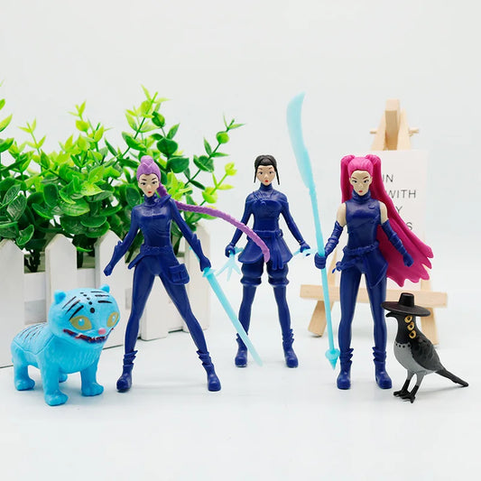 Kpop Demon Hunters 5pcs Action Figure Set