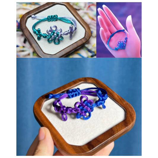 K-Pop Demon Hunters Bracelet Idol Squad Cord Bracelet Witch Slayer Adjustable Lucky Knot Talisman For Protection & Strength