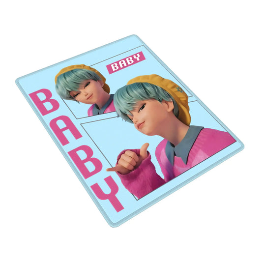 ,Baby Saja Kpop Demon Hunters PC Carpet Mousepad  Gaming Rubber Gamers Mouse pad