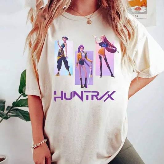 Saja Boys Kpop Demon Inspired Retro Movie Shirts – Trendy Tees for Fans