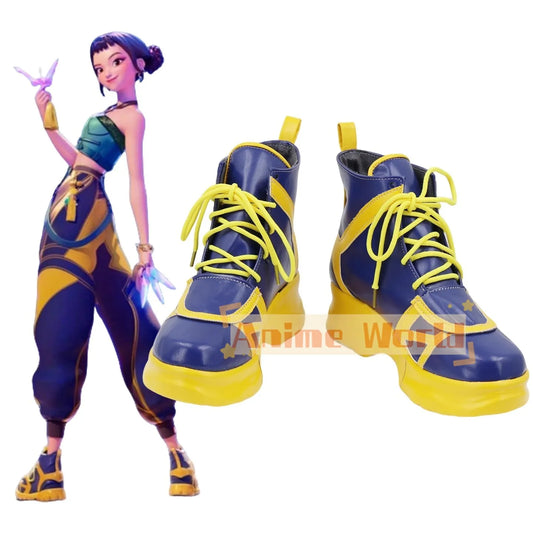 KPop Demon Hunters HUNTR/X Zoey Cosplay Shoes – Perfect for Any Cosplay Event